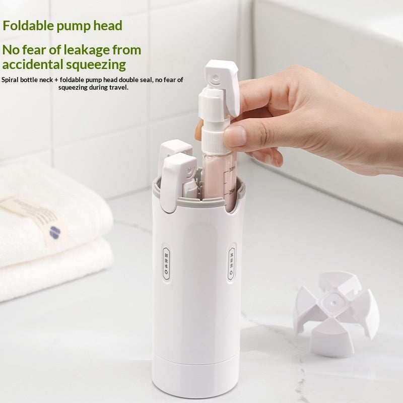 4 In 1 Travel Dispenser Portable Travel Bottles Leak Proof Leakproof Travel Container